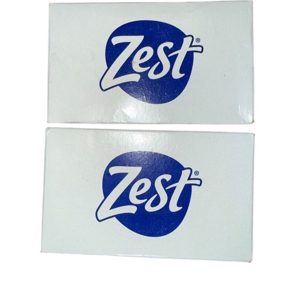 Zest Fully Clean Deodorant Soap‎ 2 Pack 4 oz Eco-Friendly Paraben Free